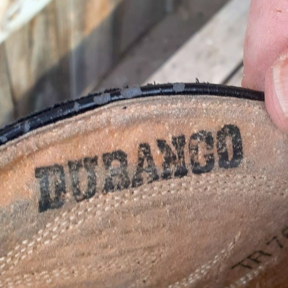 Leather Durango boots. Tr 760 9 EE